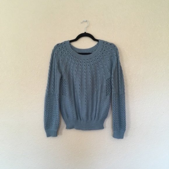 Anthropologie Guinevere Purl-Wise Pullover Sweater - Picture 2 of 9